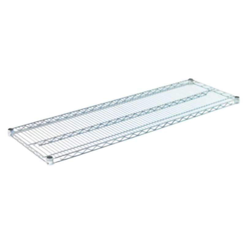 Wire Shelf with Chromate Finish, 18" x 54"